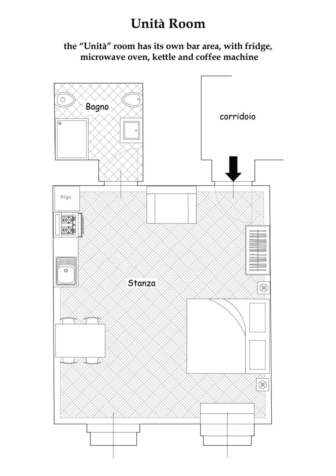 Garibaldino Rooms Trieste Dış mekan fotoğraf